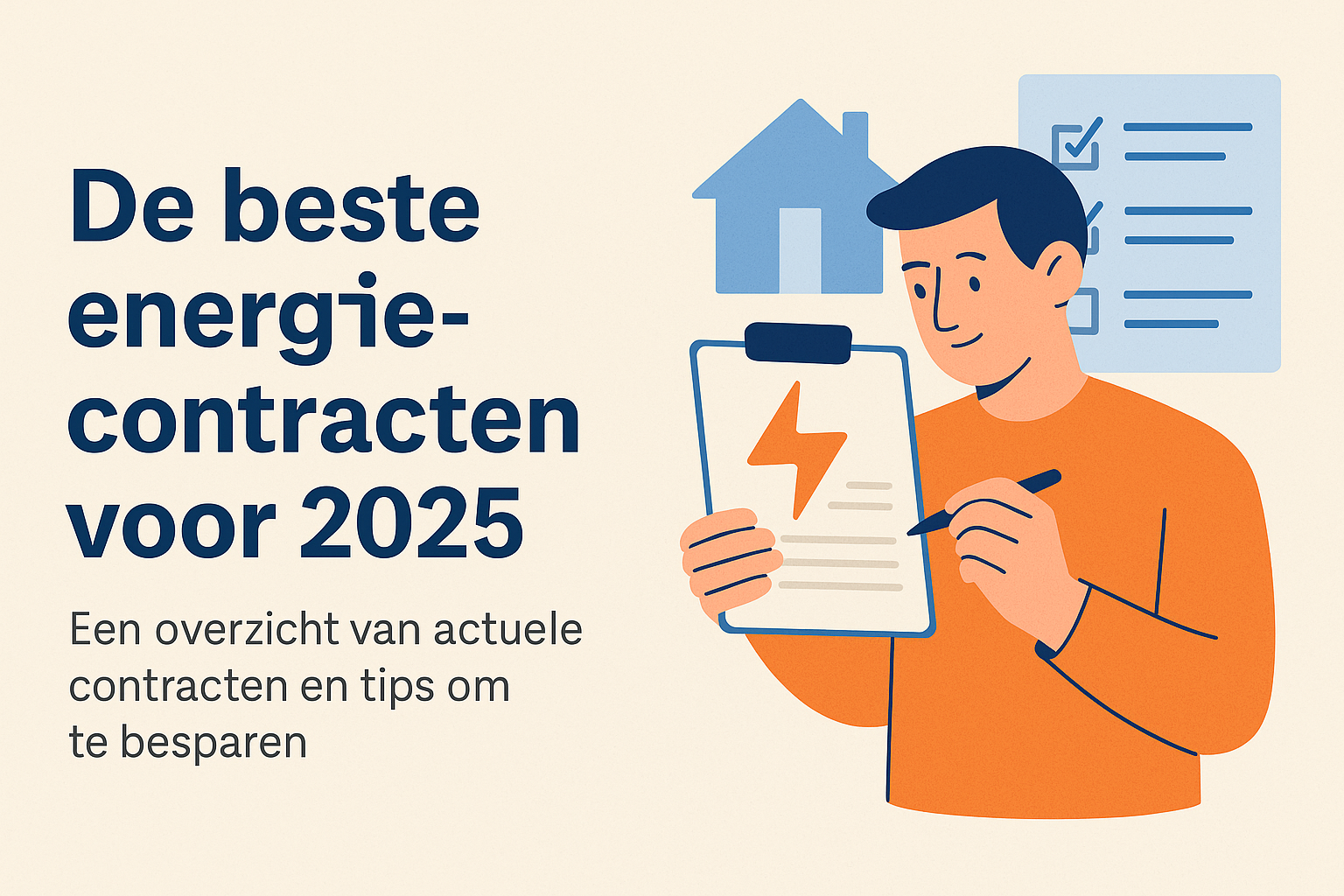 De beste energiecontracten voor 2025